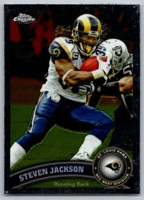 2011 Topps Chrome Steven Jackson St. Louis Rams #200 - Image 1 of 2