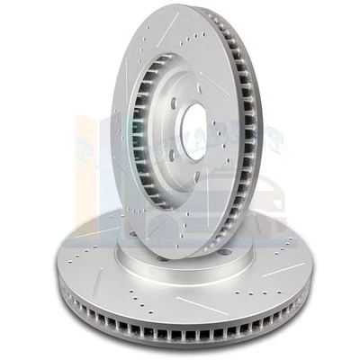 2X Front Discs Brake Rotors For 2000 2001-2004 Chevrolet Impala G3000 Casting - Image 1 of 4