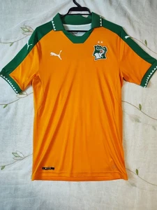 Puma Côte d'Ivoire Elfenbeinküste Heim Fußball Trikot Shirt 2016-17 Herren Small S - Bild 1 von 9