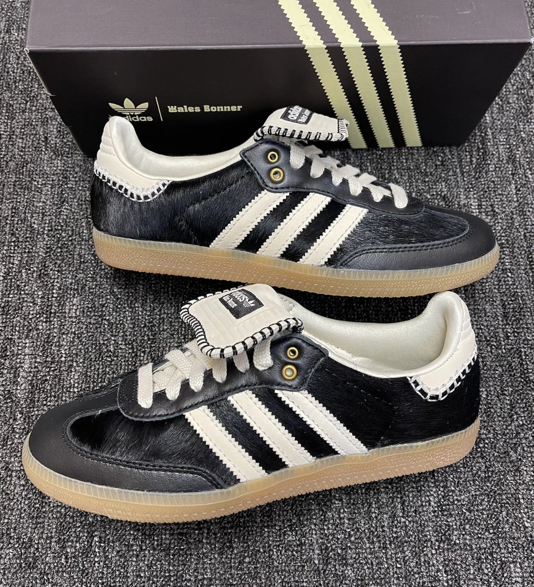 Preços baixos em adidas Wales Bonner x Samba Pony Black | eBay