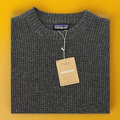 Suéter Patagonia 50655 Mezcla Lana Gris Talla S Foto 1 de 4