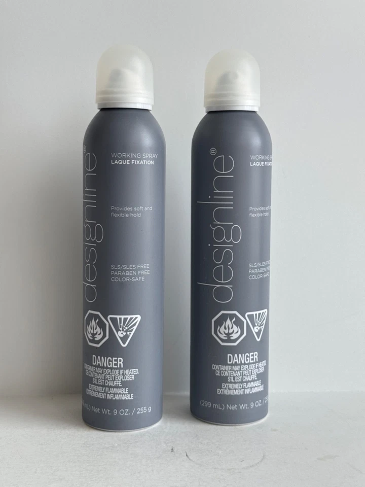 Regis Designline Working Spray Provides Soft & Flexible Hold 9oz (2 pack) - Imagem 1 de 1
