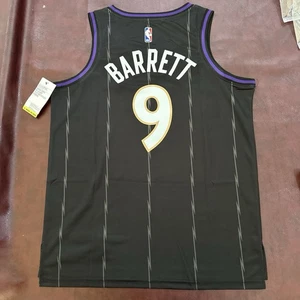 RJ Barrett Jersey Toronto Raptors Mens Large #9 Black - Picture 1 of 6