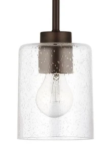 Capital Lighting 328511-449 Greyson 5"W Mini Pendant - Picture 1 of 15