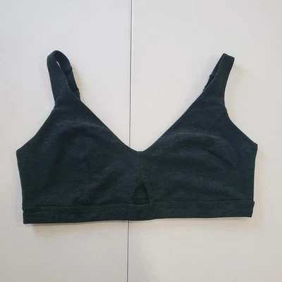 Beyond Yoga Bra Womens Medium Green Bralette Adjustable Straps Made in USA - Image 1 of 4