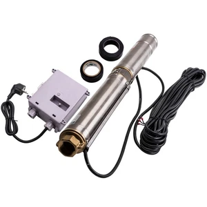 3 inches 370W Immersible Pump Deep Well Pump 3800 L/h Bomba de tubería 17m Cabl - Picture 1 of 13