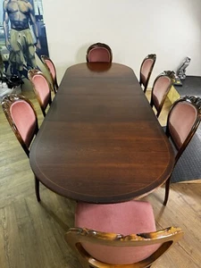 Antique Mahogany Huge Extendable Dining Table 2.7m NO CHAIRS! Table Only!!! - Picture 1 of 22