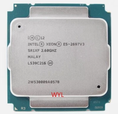 Intel Xeon E5-2697v3 14 Core 2.6GHz LGA2011 Processor - Image 1 of 4