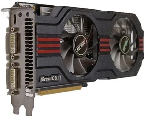 SCHEDA GRAFICA VIDEO ASUS GTX 560 Ti DirectCU II Nvidia Geforce 1GB GDR5 256BIT - Photo 1/15