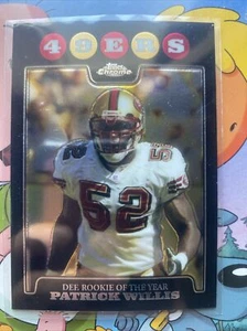 2008 Topps Chrome - #TC165 Patrick Willis - Picture 1 of 2