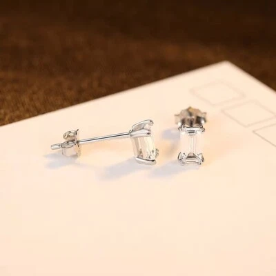 Damen Kinder Ohrringe Ohrstecker 925er Sterling Silber Ohrschmuck Silberschmuck - Bild 1 von 4