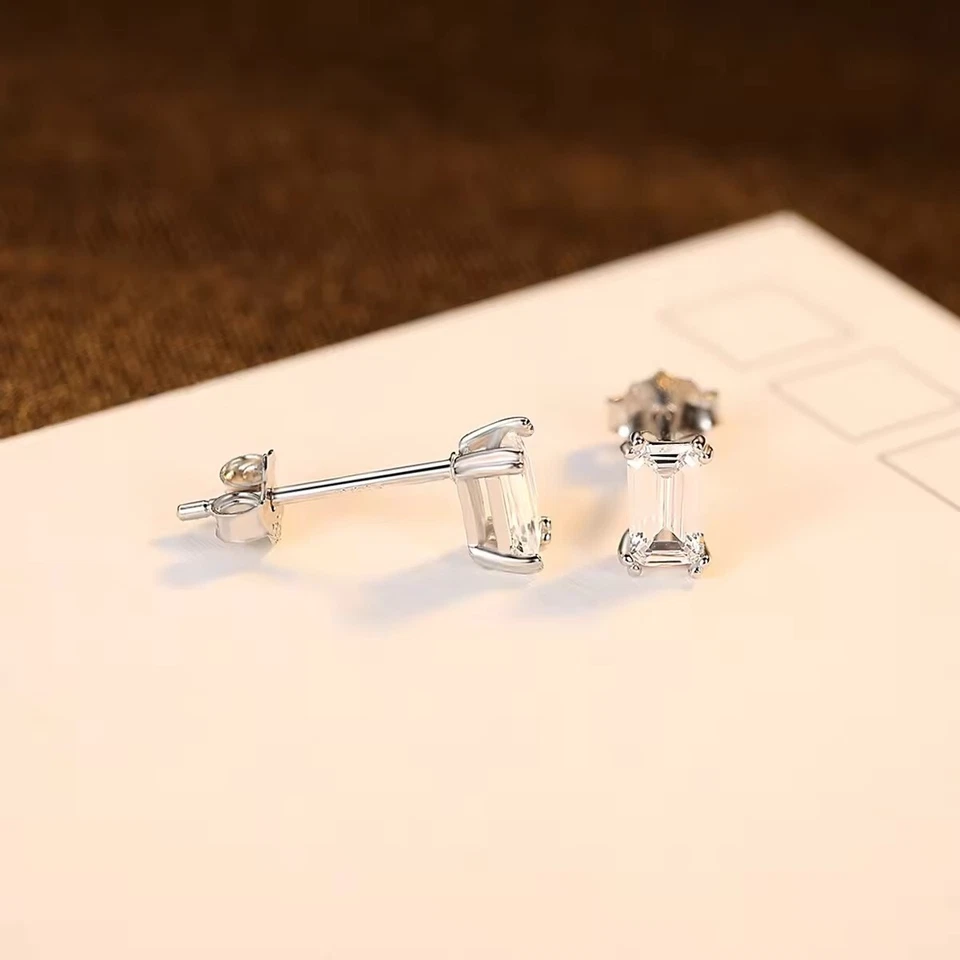 Damen Kinder Ohrringe Ohrstecker 925er Sterling Silber Ohrschmuck Silberschmuck - Bild 1 von 4