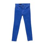 Kut From The Kloth Corduroy Pants Women 0P Petite Blue Diana Skinny Leg P056