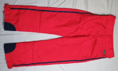 THE NORTH FACE WINDY PASS UNISEX LINED SNOW PANTS RED MEDIUM VINTAGE GORE-TEX - Image 1 of 4