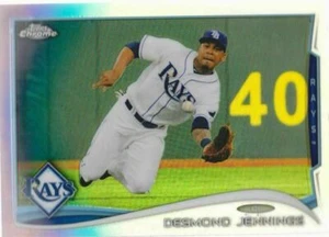 2014 TOPPS CHROME #131 DESMOND JENNINGS REFRACTOR - Picture 1 of 1