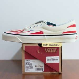 vans white and red stripe