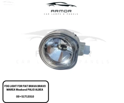LUZ ANTINIEBLA PARA FIAT BRAVA BRAVO MAREA Fin de semana PALIO ALBEA OE= 51713310 Foto 1 de 4