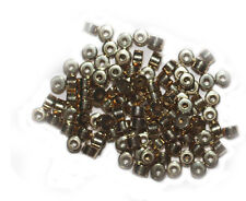 2.5x4mm Heishi Disc Spacer Goldtone Metalized Metallic Beads