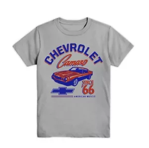 Chevy Muscle, Graphic Boys Crew Neck Short Sleeve T-Shirt, Size L (10-12) - Picture 1 of 2