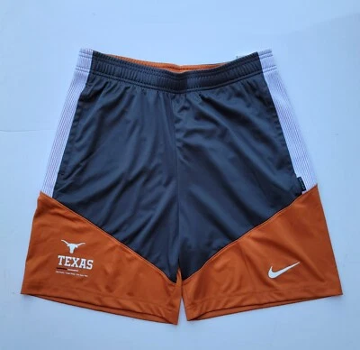 Nike Texas Longhorns On Field Knit Shorts Men's Size XL Gray Orange DN5737-060 - Image 1 of 4