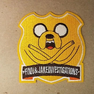 Adventure Time Finn & Jake Investigation Patch 3 inches tall - Image 1 of 4