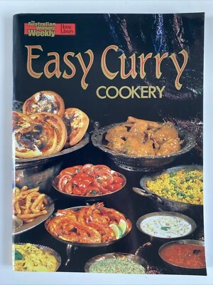 ** THE AUSTRALIAN WOMEN'S WEEKLY - EASY CURRY COOKERY 1989 Cook Book - VERY GOOD - image 1 of 4