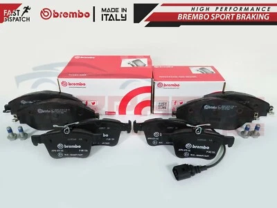 Front And Rear Brembo Brake Pads Audi S3 8V VW Golf MK7 R Seat Leon Cupra 280/RS - Image 1 of 3