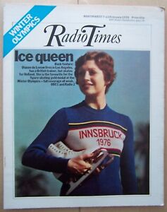 Radio Times/1976/Olympische Winterspiele/Dianne de Leeuw/Gustavo Theoni/Eishockey/