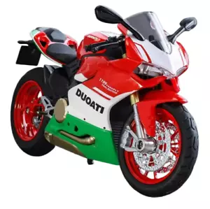 1:12 Ducati 1199 Panigale Motorcycle Diecast Model Bike Toy for Kids Collectors - Picture 1 of 10