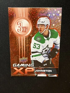 24-25 UD Series 1 Hockey Sparkle Gaming XP GXP-6 Wyatt Johnston - Picture 1 of 2