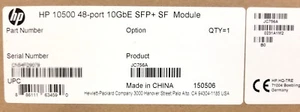 NEW HP 10500 / H3C S10500 48-Port 10GbE SFP+ SF Module LPU LSU1TGS48SF0 JC756A - Picture 1 of 1
