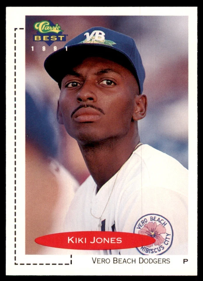1991 Classic Best Minor League Kiki Jones Baseball Cards #212 - Image 1 of 2