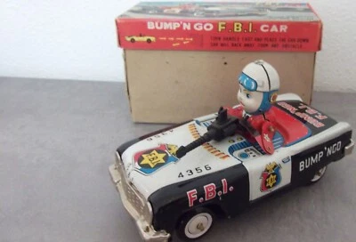 Bump.N Go F.B.I Car  Denke so 70er Jahre - Made in Japan  KO  mit OVP - Bild 1 von 4