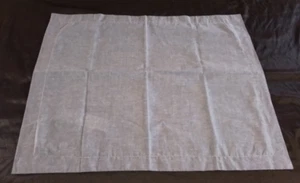 Tommy Hilfiger Standard Pillow Sham Blue Chambray Denim Cotton Bedding Decor - Bild 1 von 12