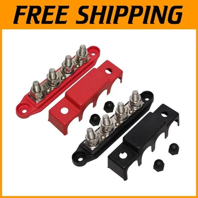 Made in USA Marine Battery Bus Bar - 250 Amps, Compact Design for Easy Install - Image 1 of 4