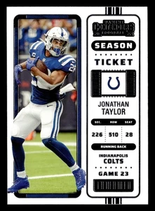 Jonathan Taylor 2022 Panini Contenders #44 Indianapolis Colts - Picture 1 of 2