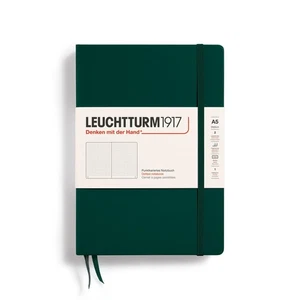 Cuaderno de tapa dura con puntos LEUCHTTURM1917 A5 251 páginas numeradas verde bosque - Imagen 1 de 2