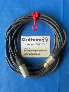 Gotham GAC-2 Microphone Cable Assembly 20 ft Grey - Picture 1 of 2