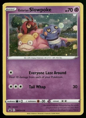 Galarian Slowpoke - SWSH: Sword & Shield Promo Cards SWSH126 Pokemon TCG - Image 1 of 2