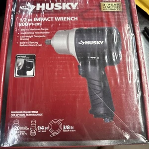 NEW Husky 1/2in Air Impact Wrench 800ft-lbs Pneumatic 1003 097 315 H4480 Sealed - Picture 1 of 6