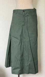 Falda acampanada asimétrica caqui Junya Watanabe Comme des Garcons talla S Hecha en Japón - Imagen 1 de 8