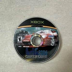OutRun 2006: Coast 2 Coast Microsoft Xbox, 2006 Ferrari Sticker Disc Only - Picture 1 of 5