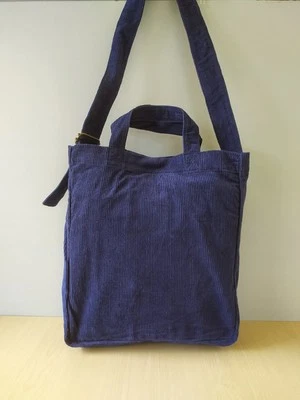 Polo Ralph Lauren Corduroy Cotton Tote Free Worldwide Shipping FTP/3139 - Image 1 of 4