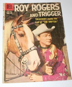 Cómics de la serie de televisión Roy Rogers #128 Dell Comics 1958 - Imagen 1 de 4