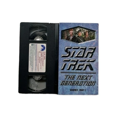 Star Trek The Next Generation: Gambit, Part 1 VHS - Good Condition Episode 156 - Image 1 of 4