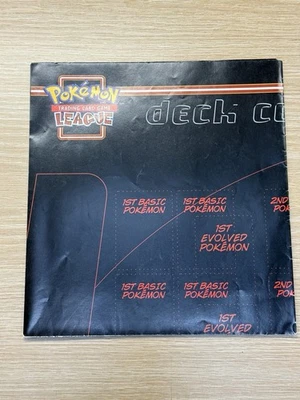 Vintage Pokemon TCG Team Rocket League Playmat 2000 WOTC Deck Guide Poster - Image 1 of 3