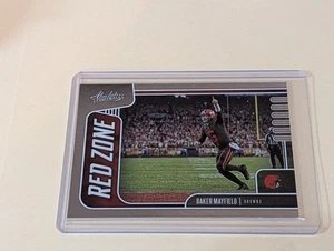2019 Panini Absolute - Red Zone Baker Mayfield #6 - Picture 1 of 3