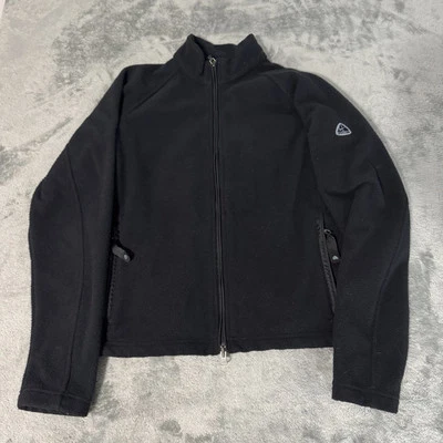 Nike ACG Thermafit Jacket Womens Large Black Soft Fleece Full Zip - Image 1 of 4