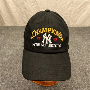 Cappello MLB New York Yankees World Series Champs 2009 berretto adulto regolabile nero - Foto 1 di 9