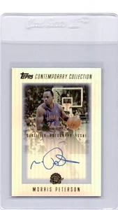 2003-04 Topps Contemporary Collection #139 Morris Peterson Auto /499 - Raptors - Picture 1 of 3